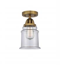 Innovations Lighting 288-1C-BB-G182 - Canton - 1 Light - 6 inch - Brushed Brass - Semi-Flush Mount