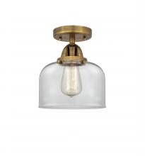 Innovations Lighting 288-1C-BB-G72 - Bell - 1 Light - 8 inch - Brushed Brass - Semi-Flush Mount