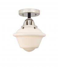 Innovations Lighting 288-1C-BPN-G531 - Oxford - 1 Light - 8 inch - Black Polished Nickel - Semi-Flush Mount