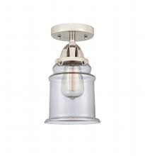 Innovations Lighting 288-1C-PN-G182 - Canton - 1 Light - 6 inch - Polished Nickel - Semi-Flush Mount