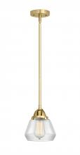 Innovations Lighting 288-1S-SG-G172 - Fulton - 1 Light - 7 inch - Satin Gold - Cord hung - Mini Pendant