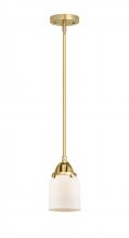 Innovations Lighting 288-1S-SG-G51-LED - Bell - 1 Light - 5 inch - Satin Gold - Stem hung - Mini Pendant