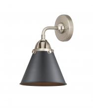 Innovations Lighting 288-1W-SN-M13-BK - Appalachian - 1 Light - 8 inch - Brushed Satin Nickel - Sconce