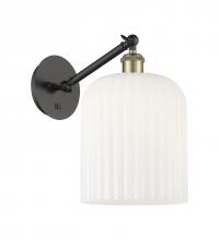 Innovations Lighting 317-1W-BAB-G559-8GWH - Bridal Veil - 1 Light - 5 inch - Black Antique Brass - Sconce
