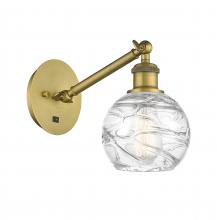 Innovations Lighting 317-1W-BB-G1213-6 - Athens Deco Swirl - 1 Light - 6 inch - Brushed Brass - Sconce