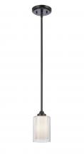 Innovations Lighting 342-1S-BK-CLW - Fairbank - 1 Light - 4 inch - Matte Black - Cord hung - Mini Pendant