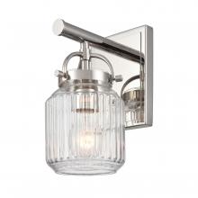 Innovations Lighting 416-1W-PN-G416-6CL - Latreille - 1 Light - 6 inch - Polished Nickel - Sconce