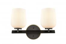 Innovations Lighting 420-2W-BSB-G4201 - Remy - 2 Light - 15 inch - Black Satin Brass - Bath Vanity Light