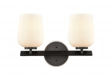 Innovations Lighting 420-2W-BSN-W - Remy - 2 Light - 15 inch - Black Satin Nickel - Bath Vanity Light