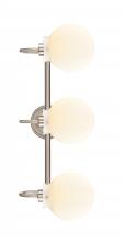 Innovations Lighting 437-3W-SN-G4371 - Olivia - 3 Light - 27 inch - Satin Nickel - Bath Vanity Light