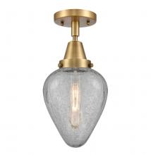 Innovations Lighting 447-1C-BB-G165 - Geneseo - 1 Light - 7 inch - Brushed Brass - Flush Mount