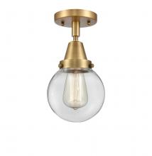 Innovations Lighting 447-1C-BB-G202-6 - Beacon - 1 Light - 6 inch - Brushed Brass - Flush Mount