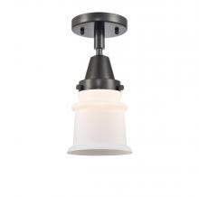 Innovations Lighting 447-1C-BK-G181S - Canton - 1 Light - 6 inch - Matte Black - Flush Mount