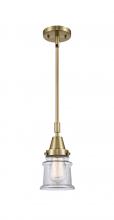 Innovations Lighting 447-1S-AB-G182S - Canton - 1 Light - 7 inch - Antique Brass - Mini Pendant