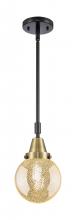 Innovations Lighting 447-1S-BAB-G208-6 - Beacon - 1 Light - 6 inch - Black Antique Brass - Mini Pendant