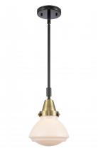 Innovations Lighting 447-1S-BAB-G321 - Olean - 1 Light - 7 inch - Black Antique Brass - Mini Pendant
