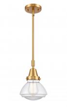 Innovations Lighting 447-1S-SG-G322 - Olean - 1 Light - 7 inch - Satin Gold - Mini Pendant