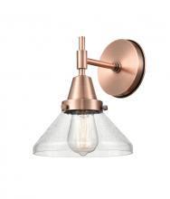 Innovations Lighting 447-1W-AC-G4474 - Caden - 1 Light - 8 inch - Antique Copper - Sconce