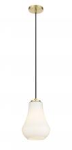 Innovations Lighting 490-1P-SG-G571-7 - Fairfield - 1 Light - 7 inch - Satin Gold - Cord hung - Mini Pendant