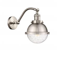 Innovations Lighting 515-1W-SN-HFS-64-SN - Hampden - 1 Light - 7 inch - Brushed Satin Nickel - Adjustable Sconce