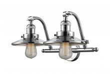 Innovations Lighting 515-2W-PC-M7-LED - Railroad - 2 Light - 18 inch - Polished Chrome - Bath Vanity Light