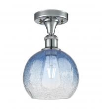 Innovations Lighting 516-1C-PC-G483-8SB - Brookhaven Globe - 1 Light - 8 inch - Polished Chrome - Semi-Flush Mount