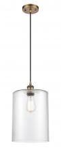 Innovations Lighting 516-1P-BB-G112-L - Cobbleskill - 1 Light - 9 inch - Brushed Brass - Cord hung - Mini Pendant