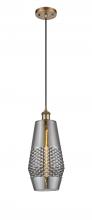 Innovations Lighting 516-1P-BB-G683-7 - Windham - 1 Light - 7 inch - Brushed Brass - Cord hung - Mini Pendant