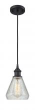 Innovations Lighting 516-1P-BK-G275 - Conesus - 1 Light - 6 inch - Matte Black - Cord hung - Mini Pendant