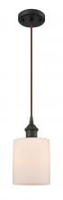 Innovations Lighting 516-1P-OB-G111 - Cobbleskill - 1 Light - 5 inch - Oil Rubbed Bronze - Cord hung - Mini Pendant