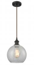 Innovations Lighting 516-1P-OB-G122-8 - Athens - 1 Light - 8 inch - Oil Rubbed Bronze - Cord hung - Mini Pendant