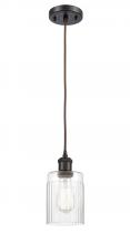 Innovations Lighting 516-1P-OB-G342 - Hadley - 1 Light - 5 inch - Oil Rubbed Bronze - Cord hung - Mini Pendant