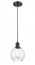 Innovations Lighting 516-1P-OB-G362 - Waverly - 1 Light - 6 inch - Oil Rubbed Bronze - Cord hung - Mini Pendant