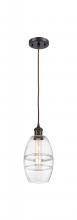 Innovations Lighting 516-1P-OB-G557-6CL - Vaz - 1 Light - 6 inch - Oil Rubbed Bronze - Cord hung - Mini Pendant