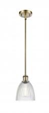 Innovations Lighting 516-1S-AB-G382 - Castile - 1 Light - 6 inch - Antique Brass - Mini Pendant