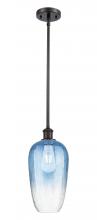 Innovations Lighting 516-1S-OB-G484-7SB - Brookhaven Flute - 1 Light - 7 inch - Oil Rubbed Bronze - Stem hung - Mini Pendant