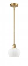 Innovations Lighting 516-1S-SG-G91 - Fenton - 1 Light - 7 inch - Satin Gold - Mini Pendant