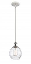 Innovations Lighting 516-1S-WPC-G362 - Waverly - 1 Light - 6 inch - White Polished Chrome - Mini Pendant