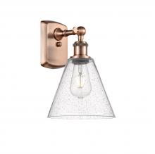 Innovations Lighting 516-1W-AC-GBC-84 - Berkshire - 1 Light - 8 inch - Antique Copper - Sconce