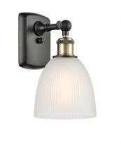 Innovations Lighting 516-1W-BAB-G381 - Castile - 1 Light - 6 inch - Black Antique Brass - Sconce