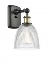 Innovations Lighting 516-1W-BAB-G382 - Castile - 1 Light - 6 inch - Black Antique Brass - Sconce