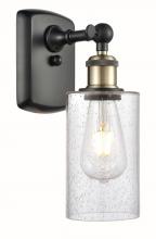 Innovations Lighting 516-1W-BAB-G804 - Clymer - 1 Light - 4 inch - Black Antique Brass - Sconce