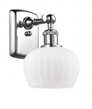 Innovations Lighting 516-1W-PC-G91 - Fenton - 1 Light - 7 inch - Polished Chrome - Sconce