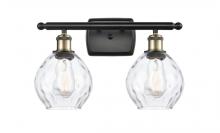 Innovations Lighting 516-2W-BAB-G362 - Waverly - 2 Light - 16 inch - Black Antique Brass - Bath Vanity Light