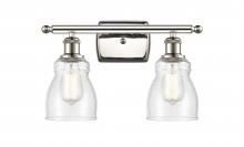 Innovations Lighting 516-2W-PN-G394 - Ellery - 2 Light - 15 inch - Polished Nickel - Bath Vanity Light