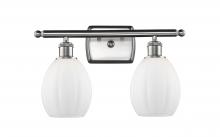 Innovations Lighting 516-2W-SN-G81 - Eaton - 2 Light - 16 inch - Brushed Satin Nickel - Bath Vanity Light