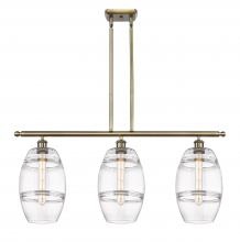 Innovations Lighting 516-3I-AB-G557-8CL - Vaz - 3 Light - 36 inch - Antique Brass - Cord hung - Island Light