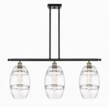 Innovations Lighting 516-3I-BAB-G557-8CL - Vaz - 3 Light - 36 inch - Black Antique Brass - Cord hung - Island Light