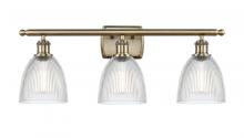 Innovations Lighting 516-3W-AB-G382 - Castile - 3 Light - 26 inch - Antique Brass - Bath Vanity Light