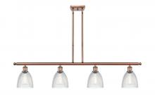 Innovations Lighting 516-4I-AC-G382 - Castile - 4 Light - 48 inch - Antique Copper - Stem hung - Island Light